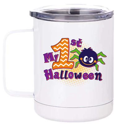 My First Halloween Cute Spider 12 oz Stainless Steel Tumbler Cup