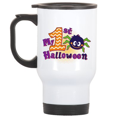 My First Halloween Cute Spider Stainless Steel Travel Mug