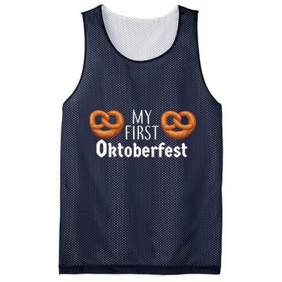 My First Oktoberfest Mesh Reversible Basketball Jersey Tank