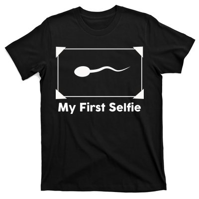 My First Selfie Funny Parody T-Shirt