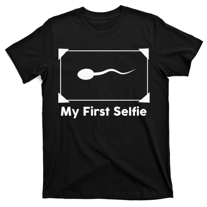 My First Selfie Funny Parody T-Shirt