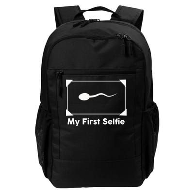 My First Selfie Funny Parody Daily Commute Backpack