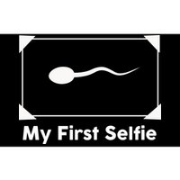 My First Selfie Funny Parody Bumper Sticker