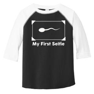 My First Selfie Funny Parody Toddler Fine Jersey T-Shirt