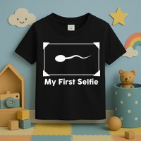 My First Selfie Funny Parody Toddler T-Shirt