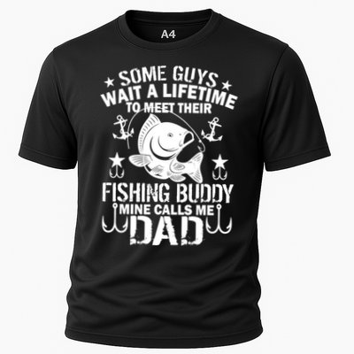 My Fishing Buddy Calls Me Dad Performance Shirt