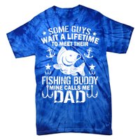 My Fishing Buddy Calls Me Dad Tie-Dye T-Shirt