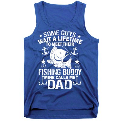 My Fishing Buddy Calls Me Dad Tank Top