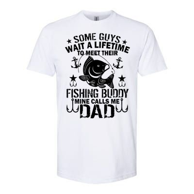 My Fishing Buddy Calls Me Dad Softstyle® CVC T-Shirt