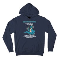 My Four Moods Cranky Coffee Dragon Hoodie