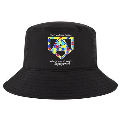 My Friend Has Autism What's Your Friend's Superpower? Cool Comfort Performance Bucket Hat