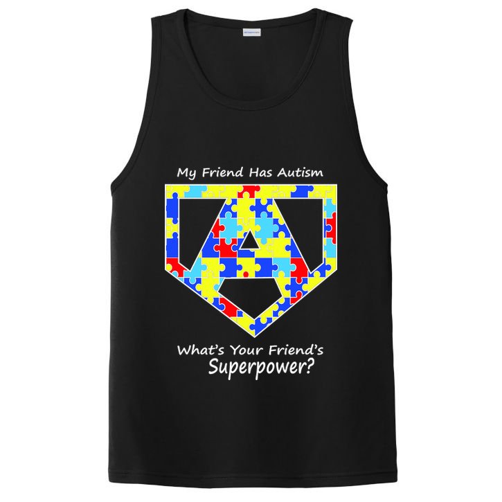 My Friend Has Autism What's Your Friend's Superpower? PosiCharge Competitor Tank