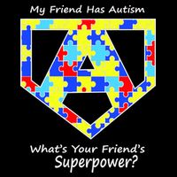 My Friend Has Autism What's Your Friend's Superpower? Wool Snapback Cap