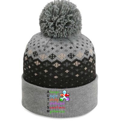 My Gift Is Autism: Always Unique Totally Intelligent Sometime Mysterious Puzzle The Baniff Cuffed Pom Beanie