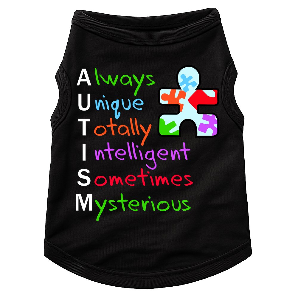 My Gift Is Autism: Always Unique Totally Intelligent Sometime Mysterious Puzzle Doggie Tank