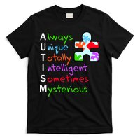 My Gift Is Autism: Always Unique Totally Intelligent Sometime Mysterious Puzzle T-Shirt