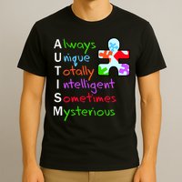 My Gift Is Autism: Always Unique Totally Intelligent Sometime Mysterious Puzzle T-Shirt