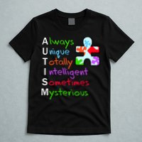 My Gift Is Autism: Always Unique Totally Intelligent Sometime Mysterious Puzzle T-Shirt