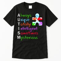 My Gift Is Autism: Always Unique Totally Intelligent Sometime Mysterious Puzzle Tall T-Shirt