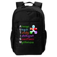 My Gift Is Autism: Always Unique Totally Intelligent Sometime Mysterious Puzzle Backpack