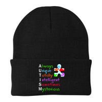 My Gift Is Autism: Always Unique Totally Intelligent Sometime Mysterious Puzzle Beanie