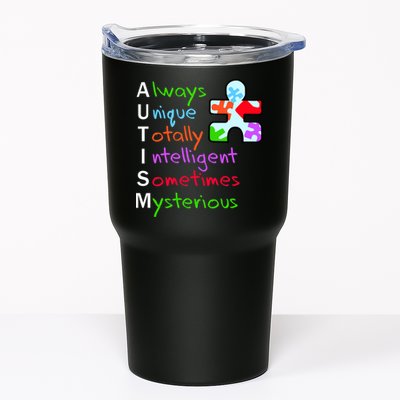 My Gift Is Autism: Always Unique Totally Intelligent Sometime Mysterious Puzzle Tumbler
