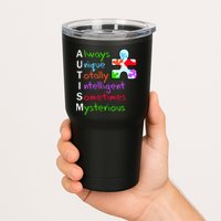 My Gift Is Autism: Always Unique Totally Intelligent Sometime Mysterious Puzzle Tumbler