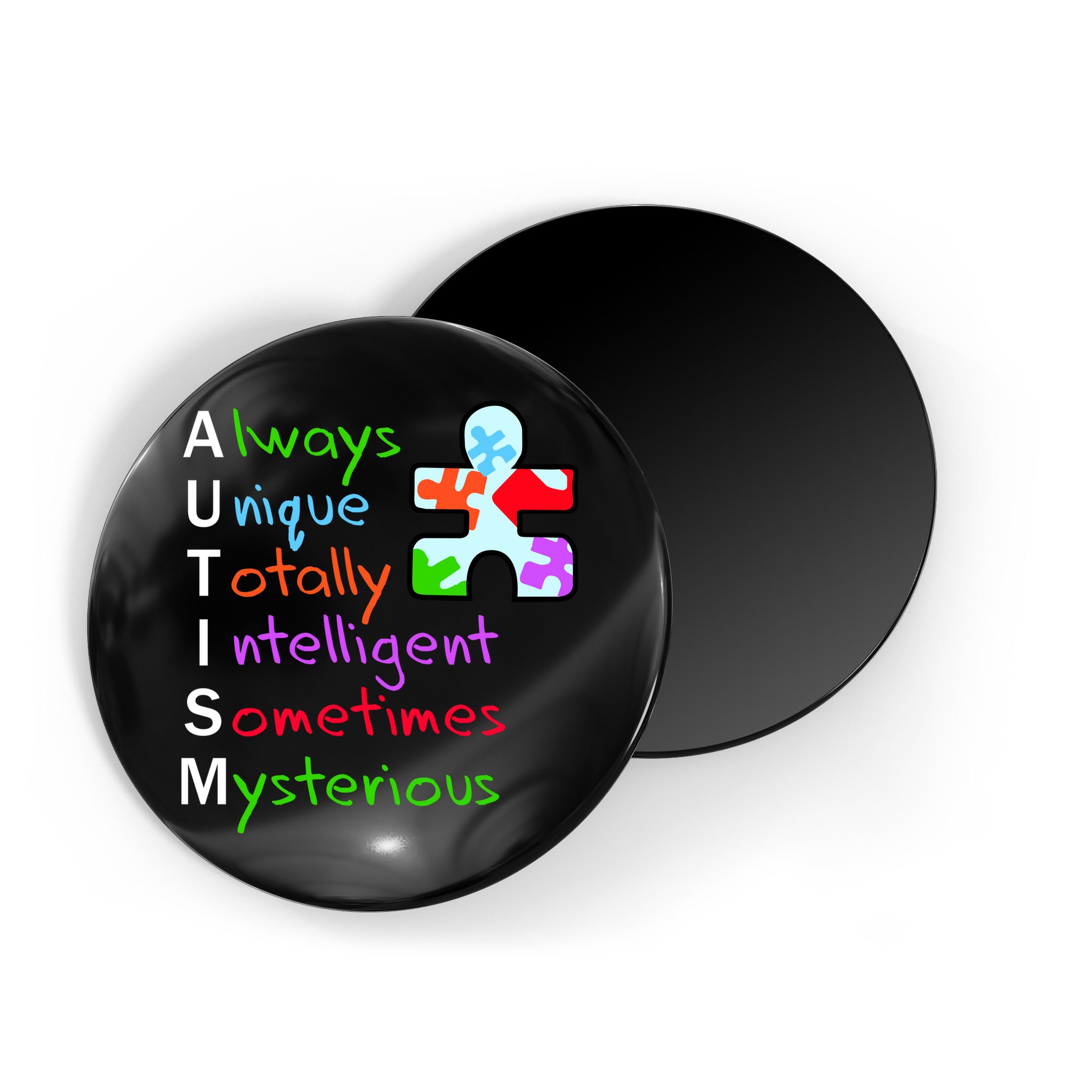 My Gift Is Autism: Always Unique Totally Intelligent Sometime Mysterious Puzzle Magnet