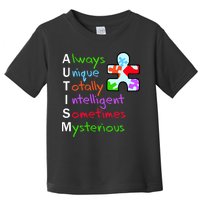 My Gift Is Autism: Always Unique Totally Intelligent Sometime Mysterious Puzzle Toddler T-Shirt