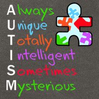 My Gift Is Autism: Always Unique Totally Intelligent Sometime Mysterious Puzzle Cotton Canvas Backpack