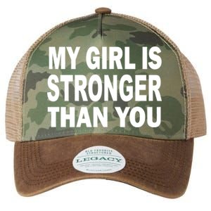 My Girl Is Stronger Than You Legacy Tie Dye Trucker Hat