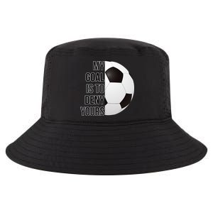 My Goal Is To Deny Yours Cool Comfort Performance Bucket Hat