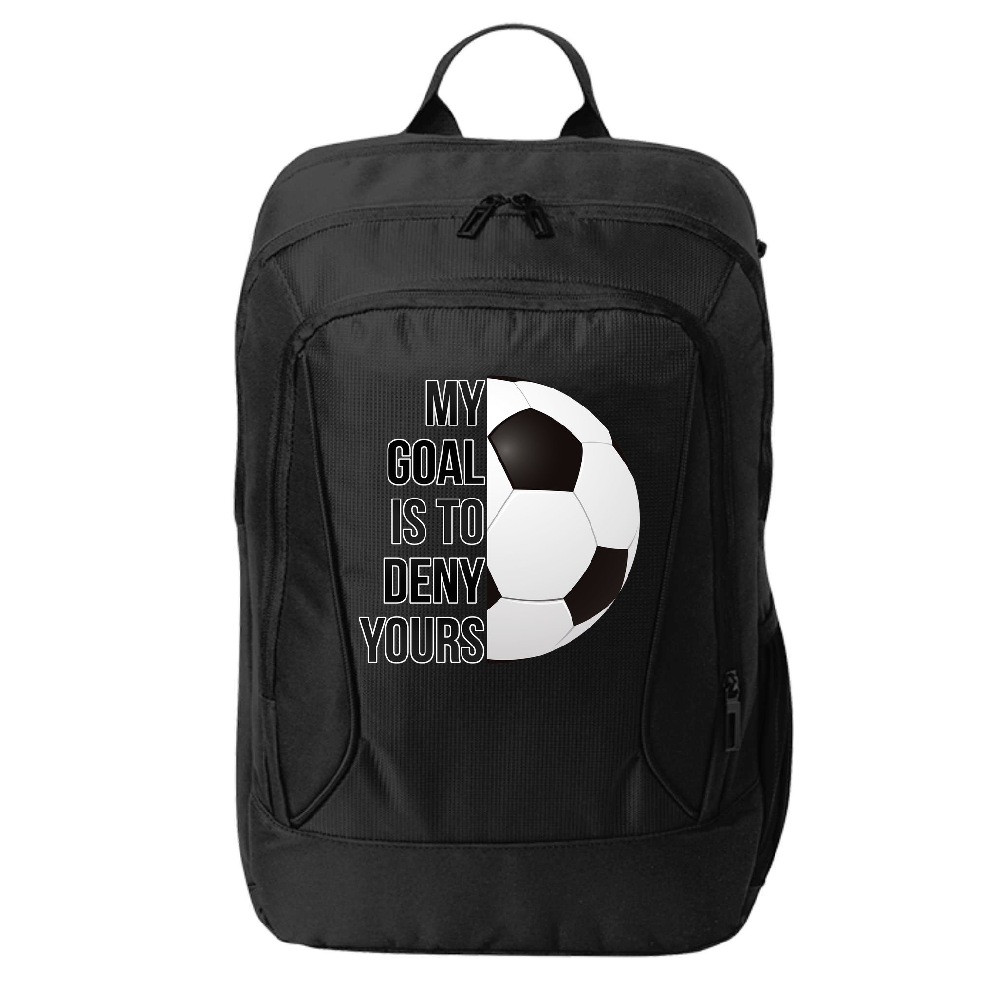 My Goal Is To Deny Yours City Backpack