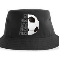 My Goal Is To Deny Yours Sustainable Bucket Hat