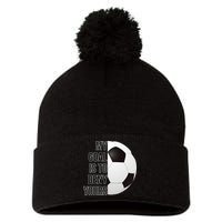 My Goal Is To Deny Yours Pom Pom 12in Knit Beanie