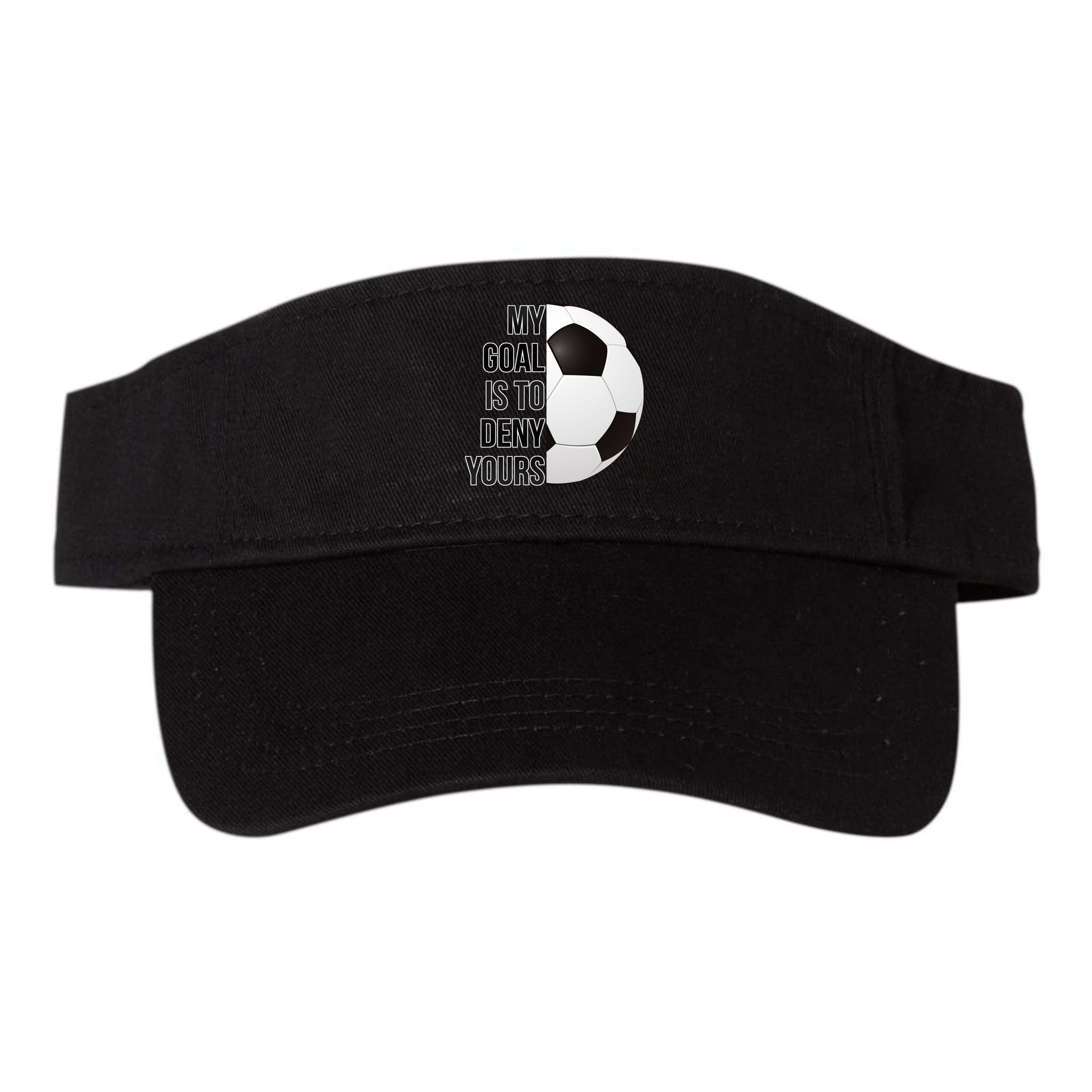 My Goal Is To Deny Yours Visor