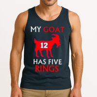 My Goat #12 Has Five Rings New England Football Champs Tank Top