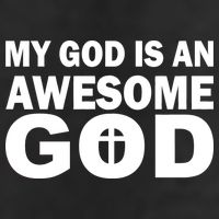 My God Is An Awesome God Cool Comfort Performance Bucket Hat