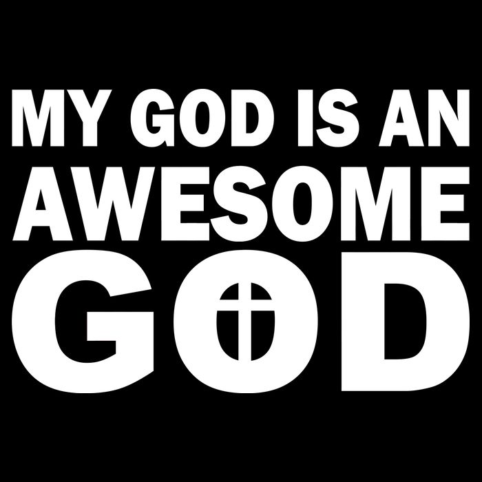My God Is An Awesome God Backpack