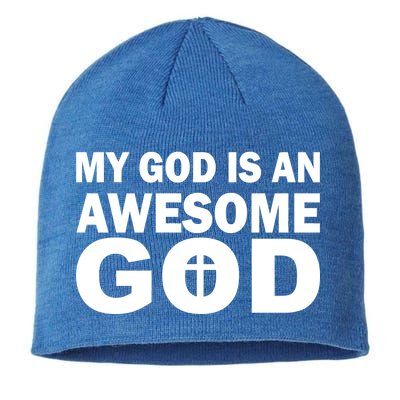 My God Is An Awesome God Sustainable Beanie