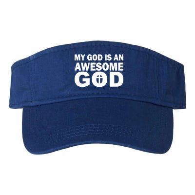 My God Is An Awesome God Valucap Bio-Washed Visor