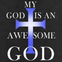 My God Is An Awesome God Jesus Cool Comfort Performance Bucket Hat