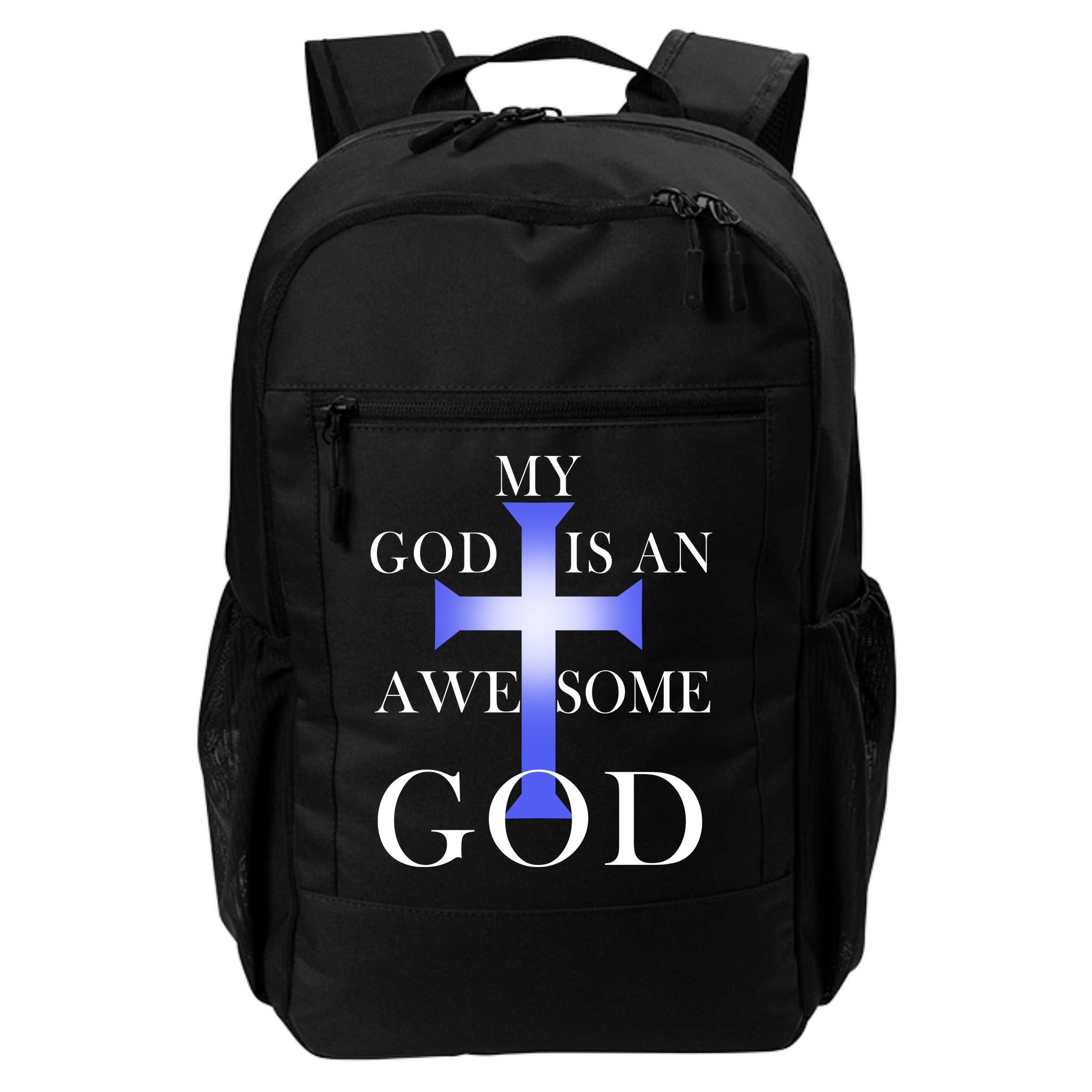 My God Is An Awesome God Jesus Backpack