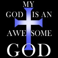 My God Is An Awesome God Jesus 16 in Basic Backpack