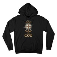 My God Is An Awesome God Vintage Cross Hoodie