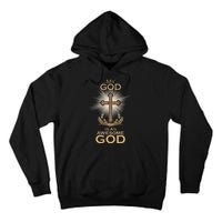 My God Is An Awesome God Vintage Cross Tall Hoodie