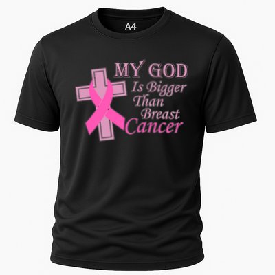 My God Is Bigger Than Breast Cancer Performance Shirt