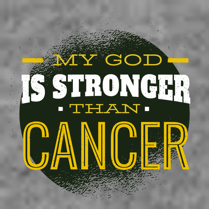 My God Is Stronger Than Cancer Kids T-Shirt