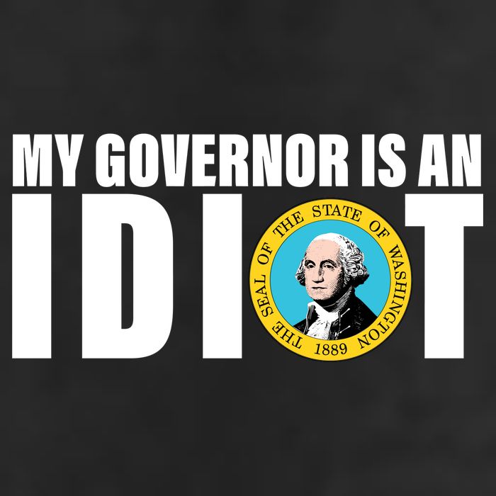 My Governor Is A Idiot Cool Comfort Performance Bucket Hat