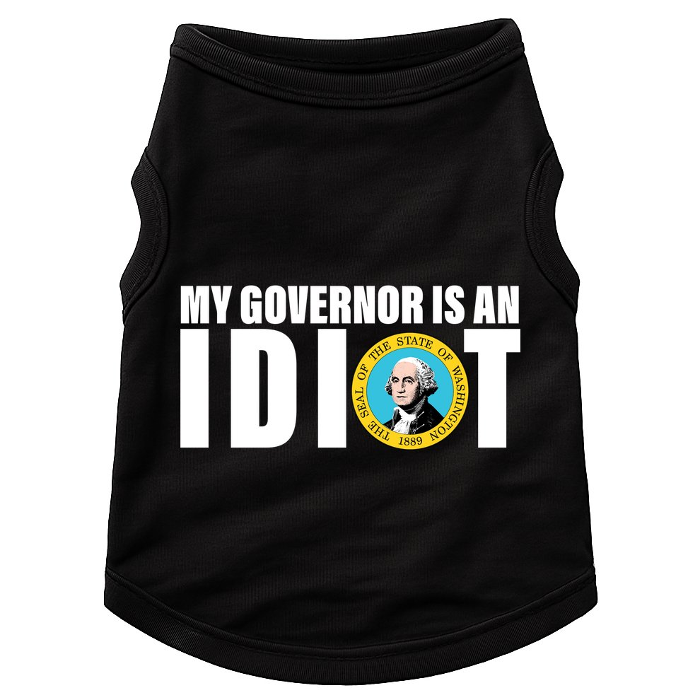 My Governor Is A Idiot Doggie Tank